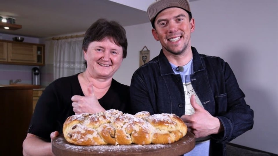 Vychytávky Ládi Hrušky: tradiční recept na máslovou vánočku